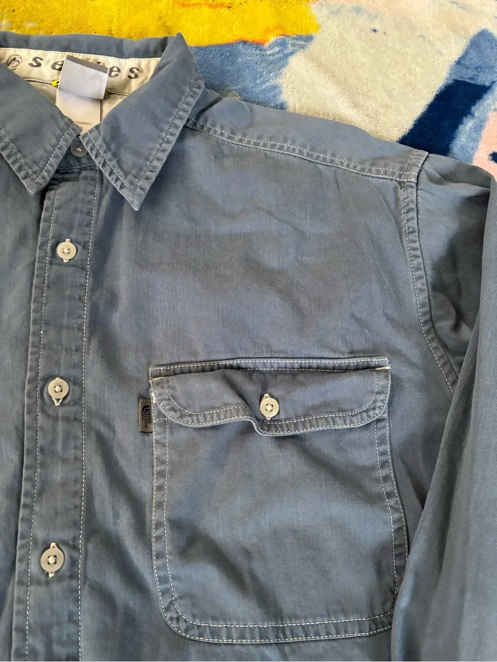 The North Face Men's Slate Blue Shirt Jacket